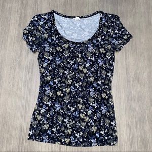 Floral Ballerina Top